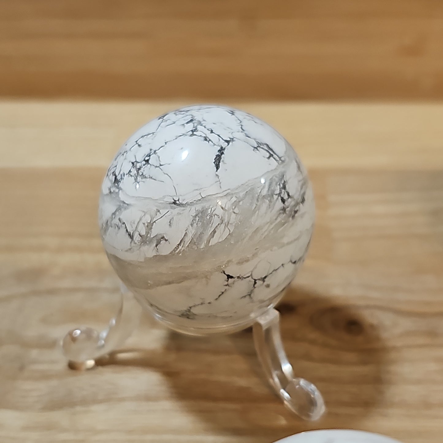 White Howlite Sphere