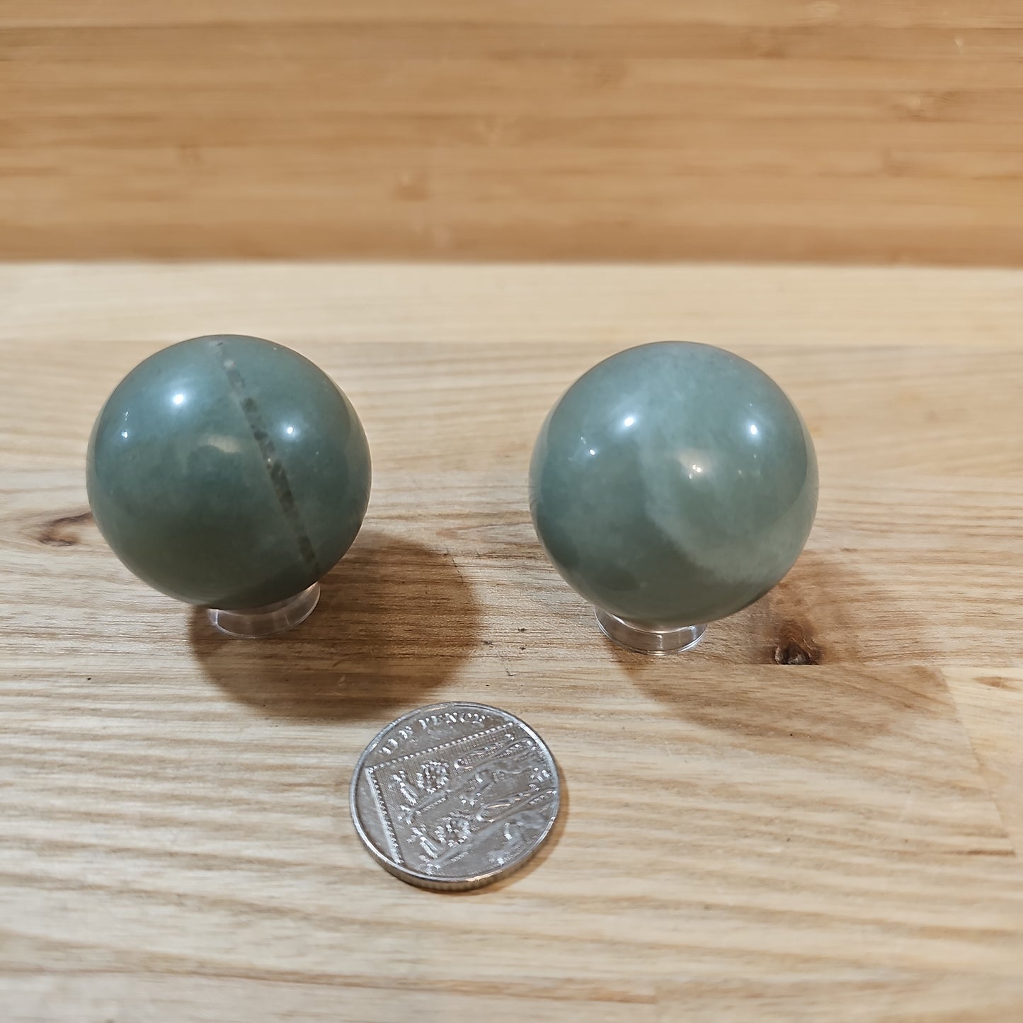 Green Aventurine Spheres