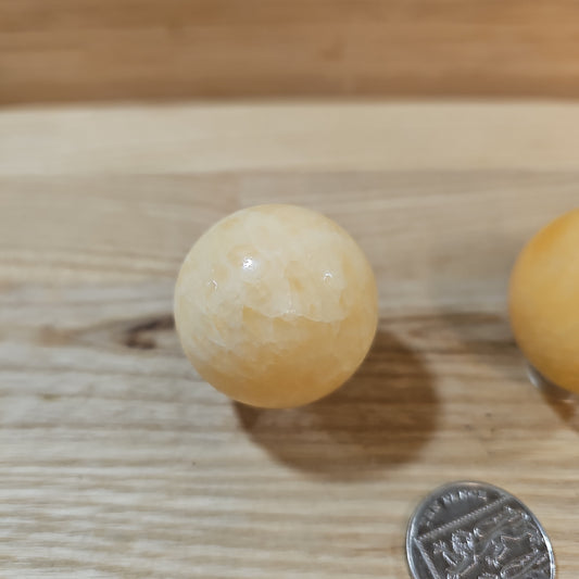 Orange Calcite Sphere