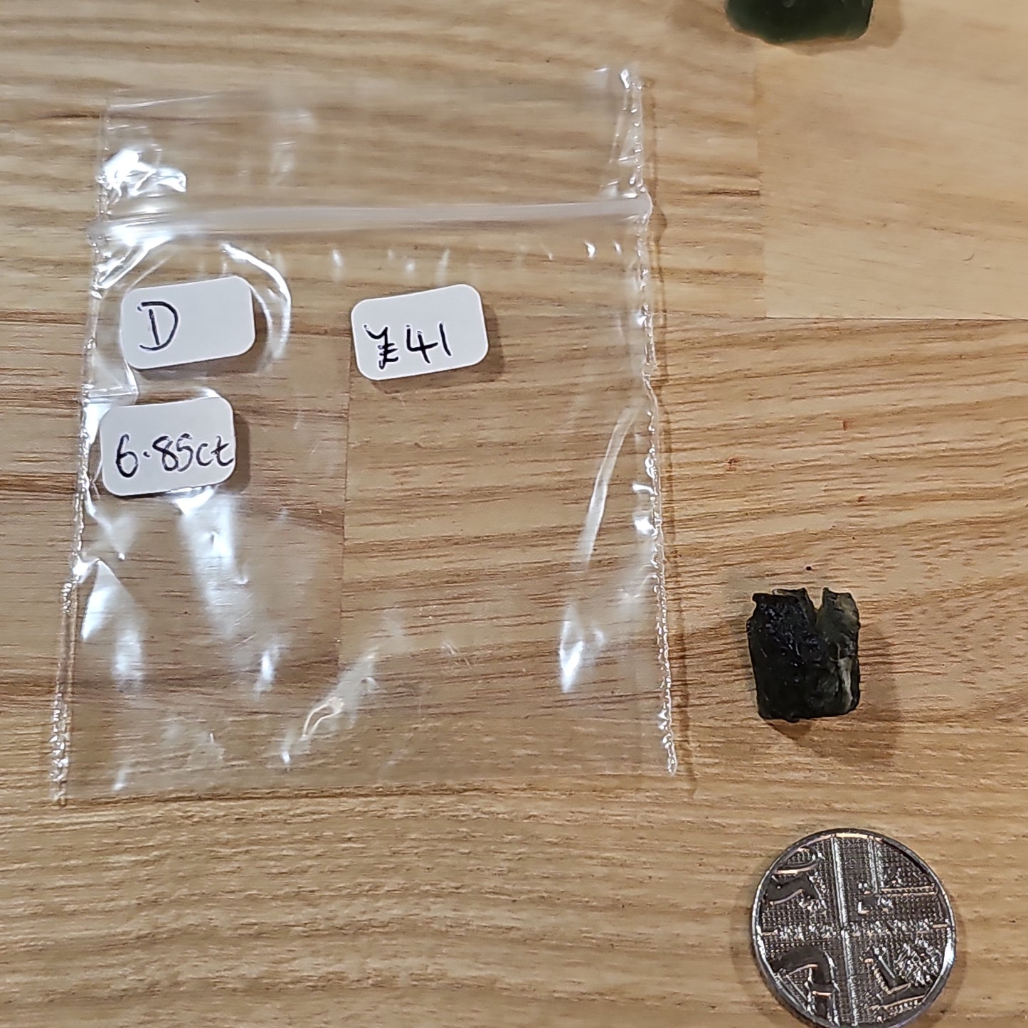 Moldavite Pieces