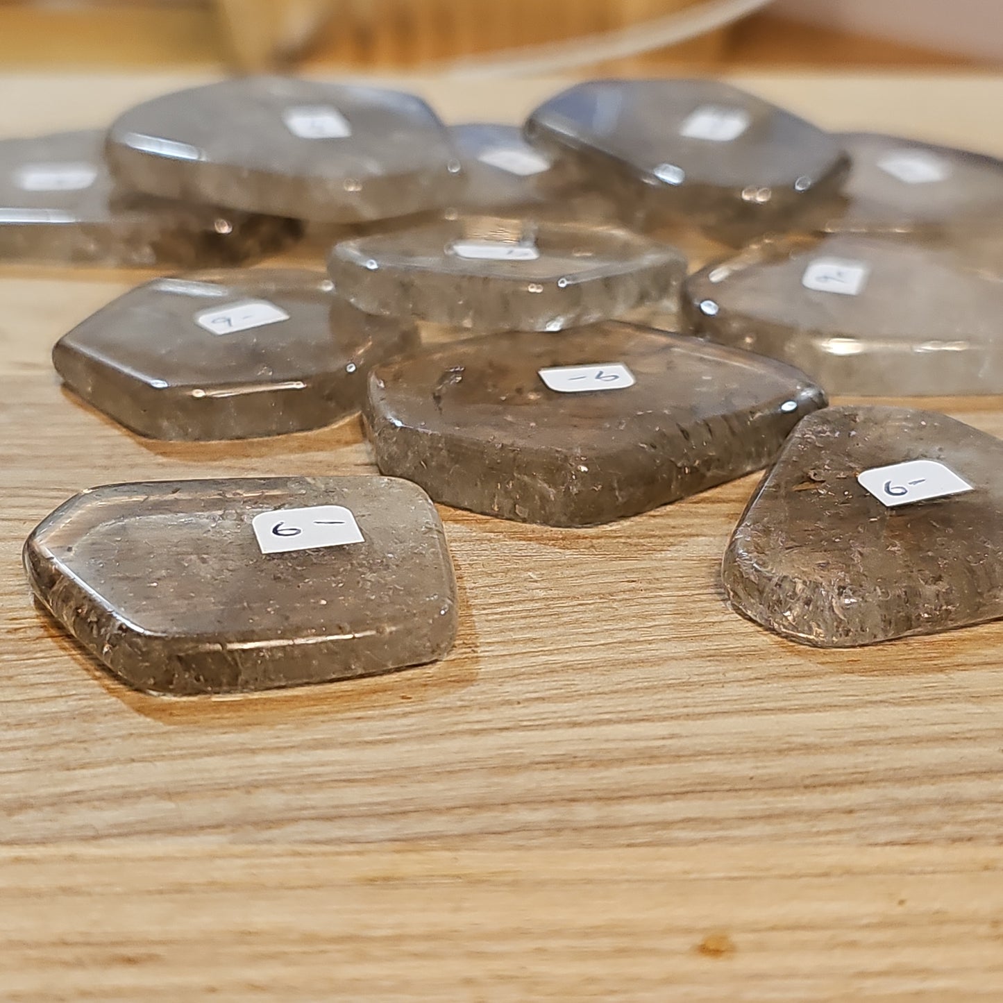 Smokey Quartz Slices