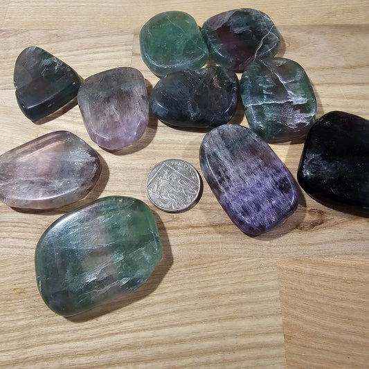 Rainbow Fluorite Smoothstone