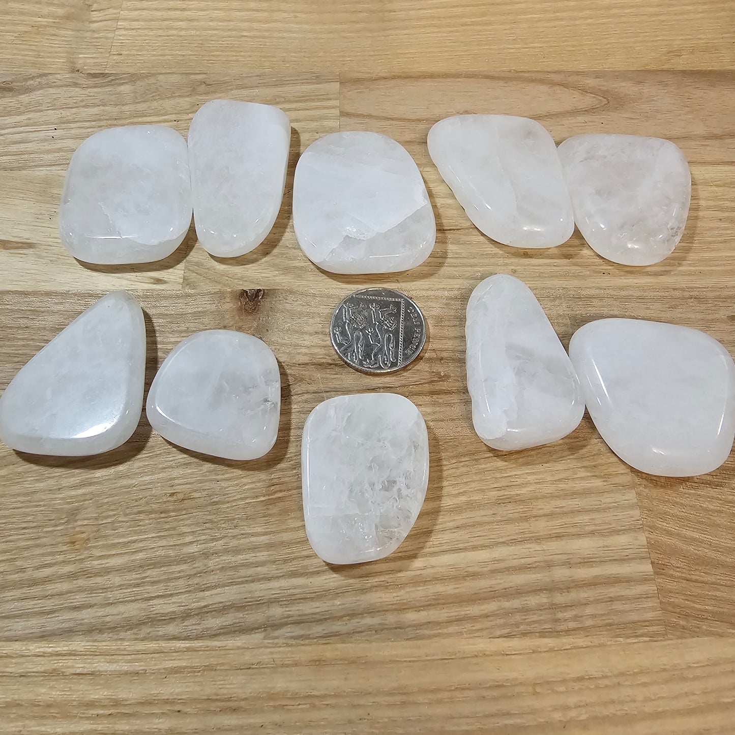 Snow Quartz Smoothstone
