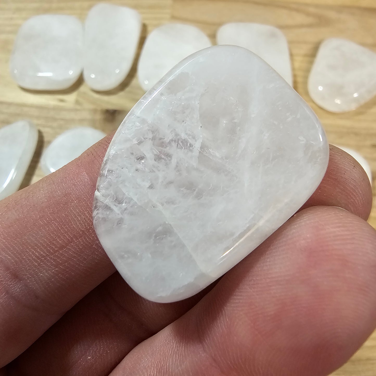 Snow Quartz Smoothstone