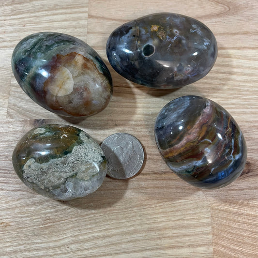 Ocean Jasper Pebbles/Palmstones