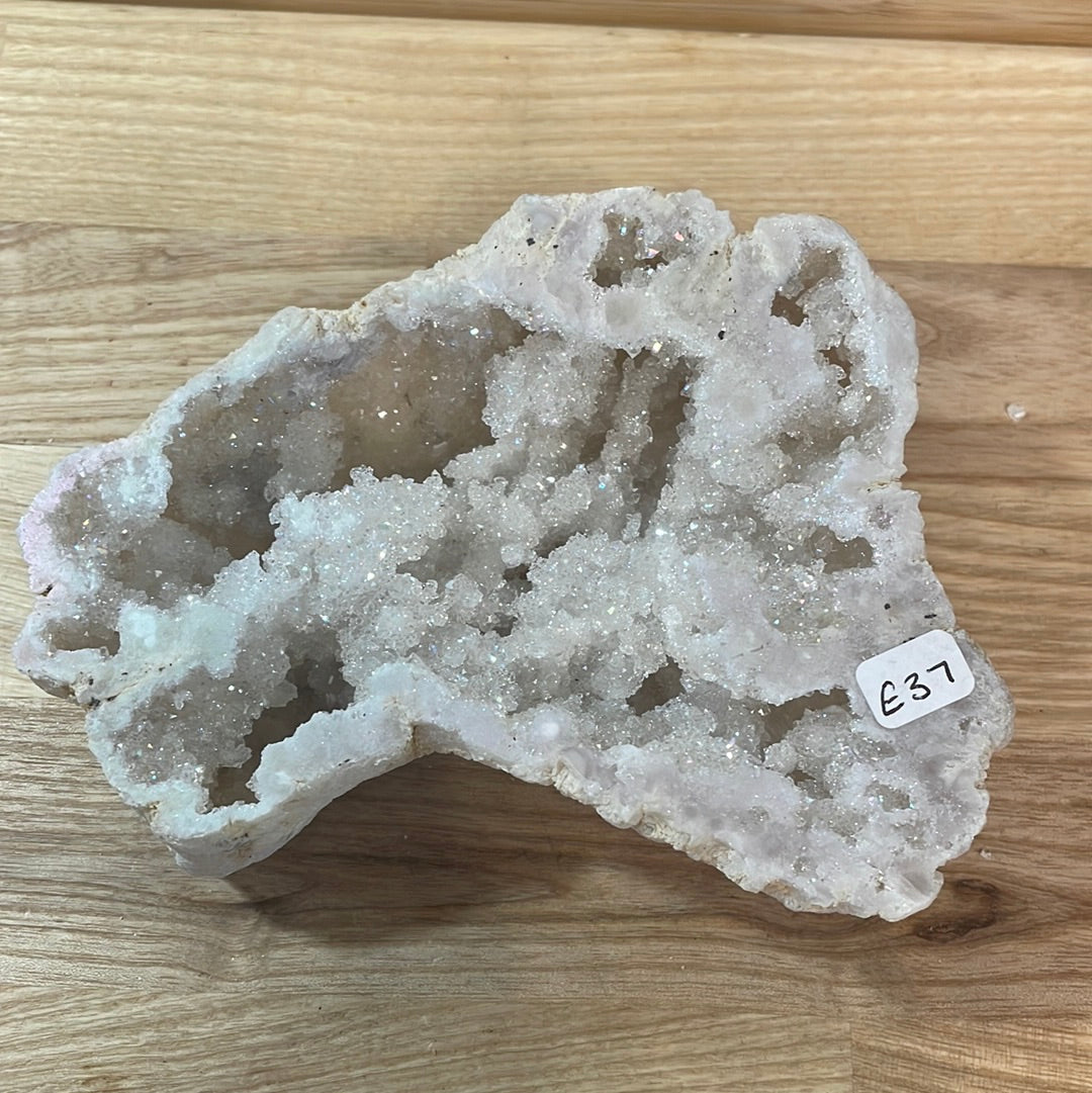 Angel Aura Quartz Geodes - Large/Display Pieces