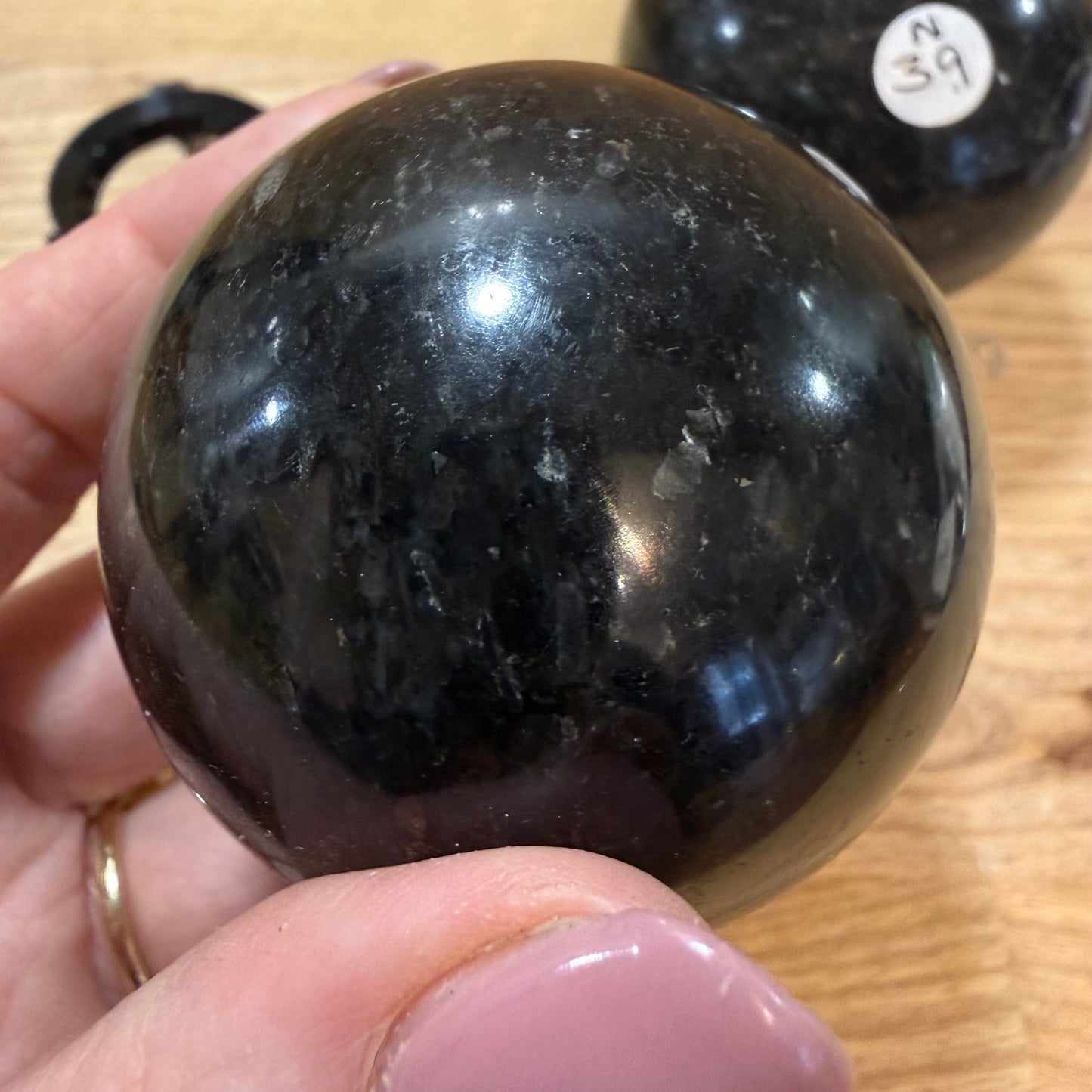 Nuummite Spheres
