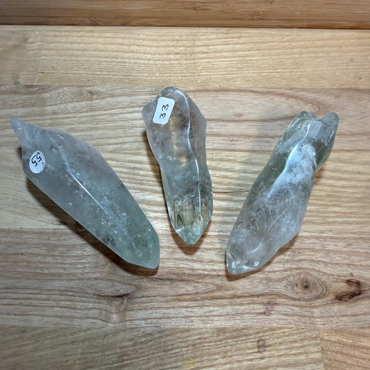 Prasiolite Freeforms
