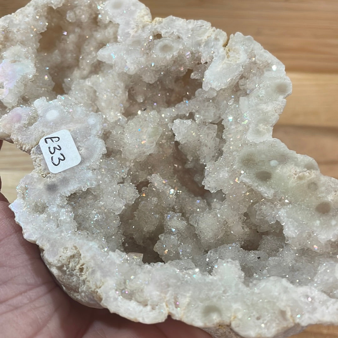 Angel Aura Quartz Geodes - Large/Display Pieces