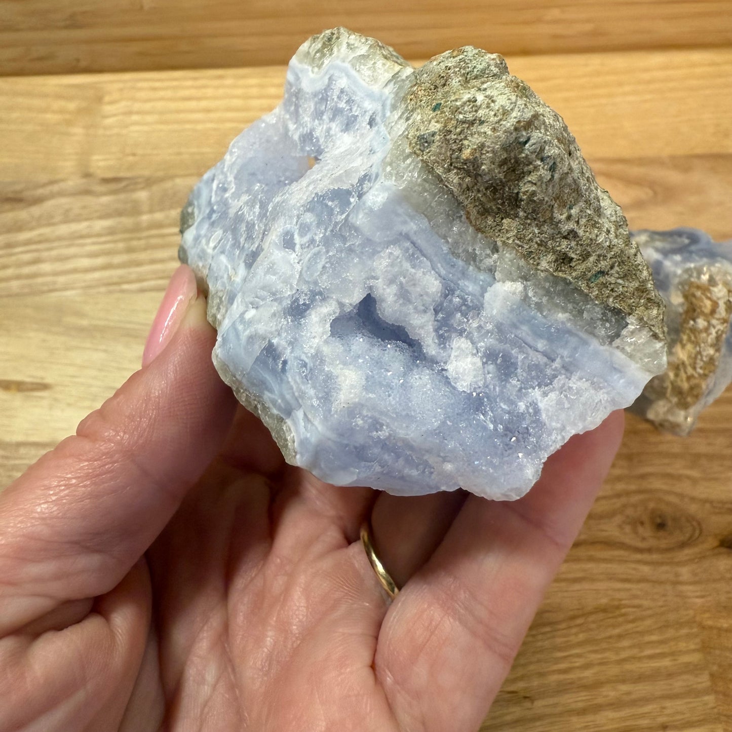 Blue Lace Agate - Raw