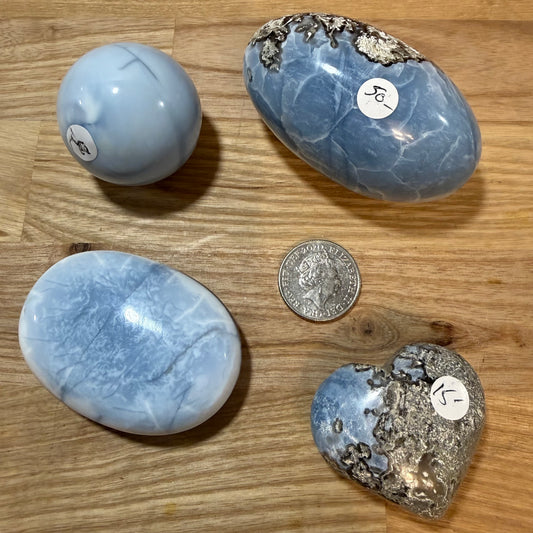 Blue Opal Shapes