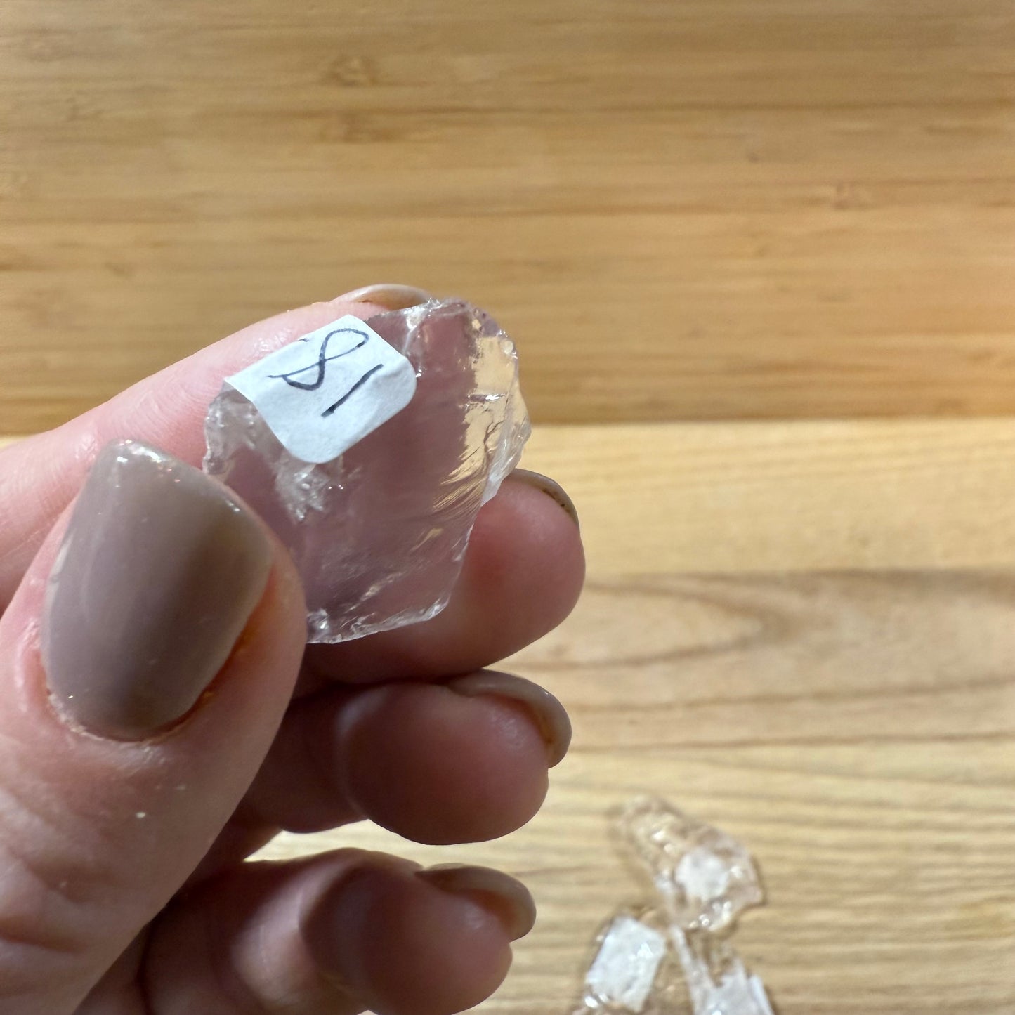 Morganite Raw Gemstones