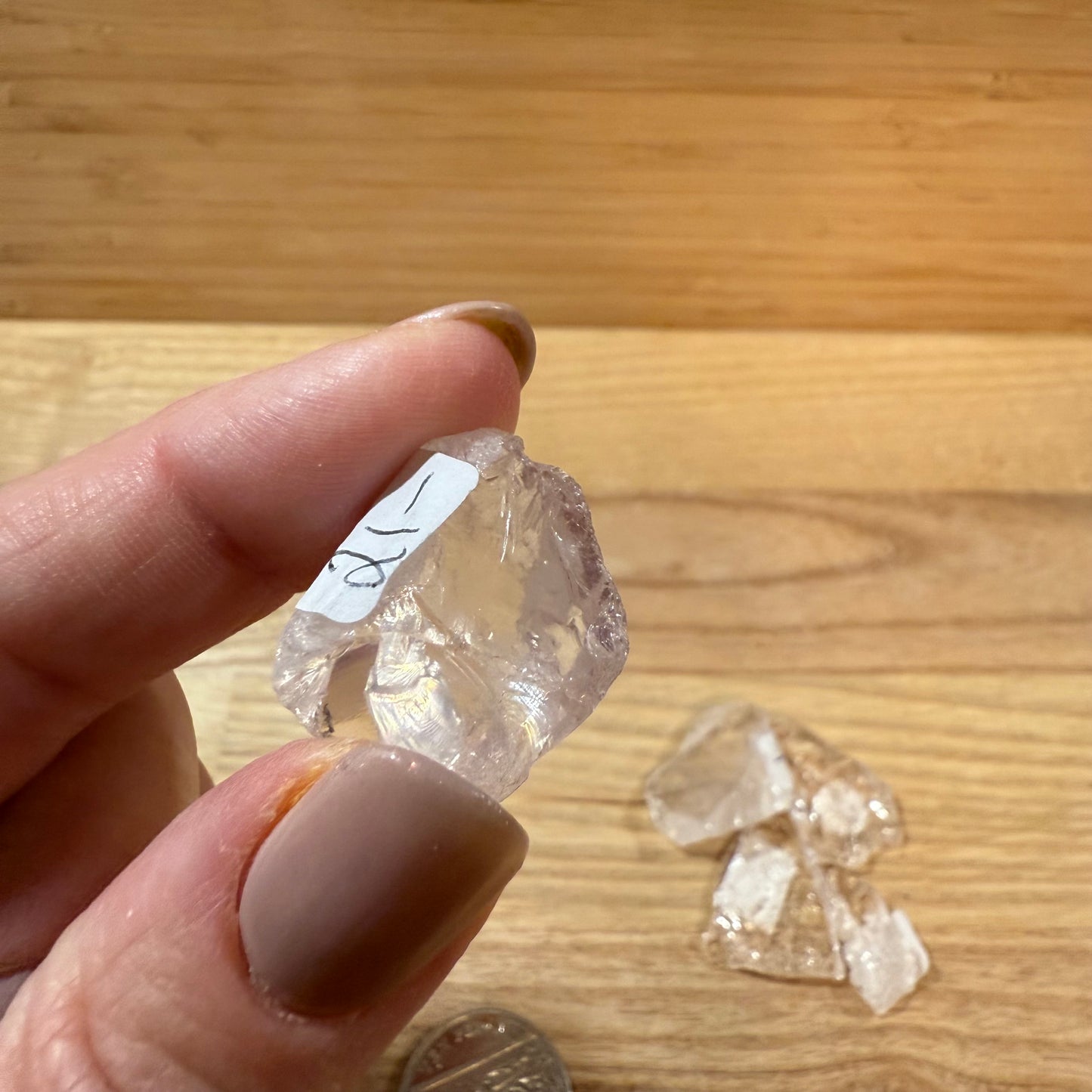 Morganite Raw Gemstones