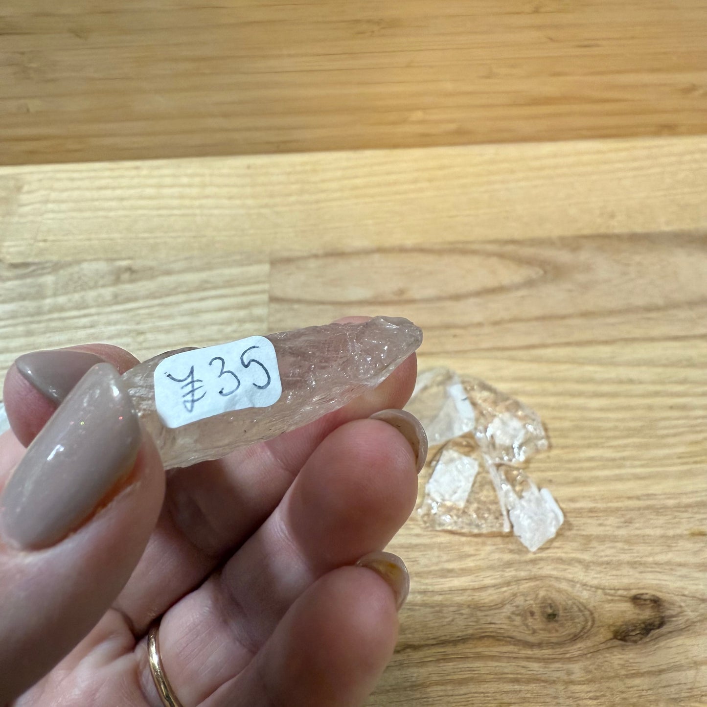 Morganite Raw Gemstones