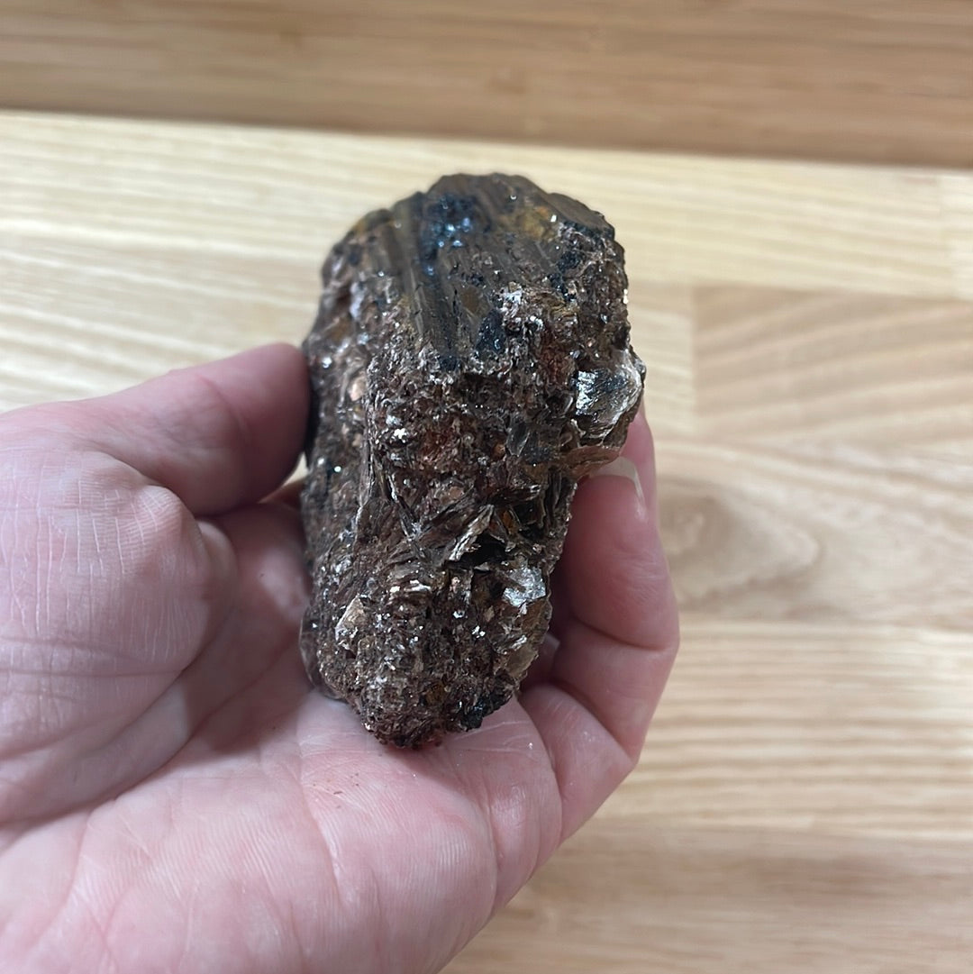 Black Tourmaline specimens with Mica