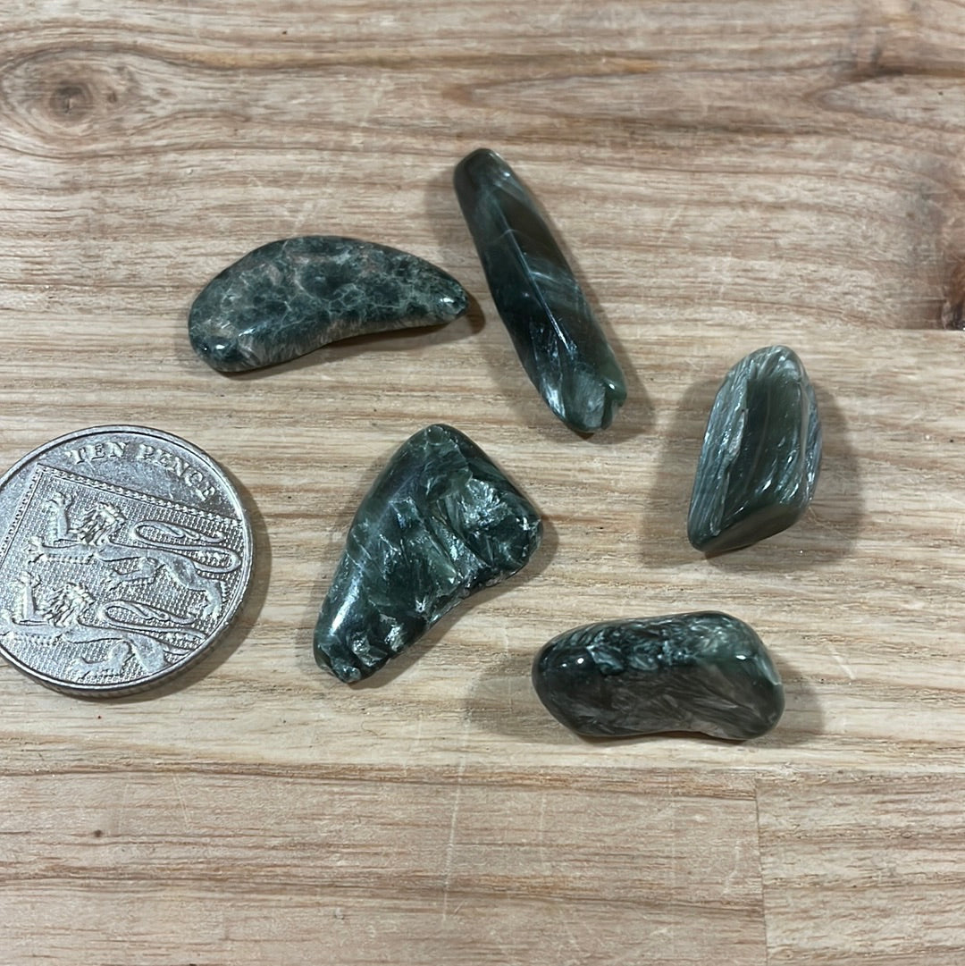 Seraphinite Tumblestone