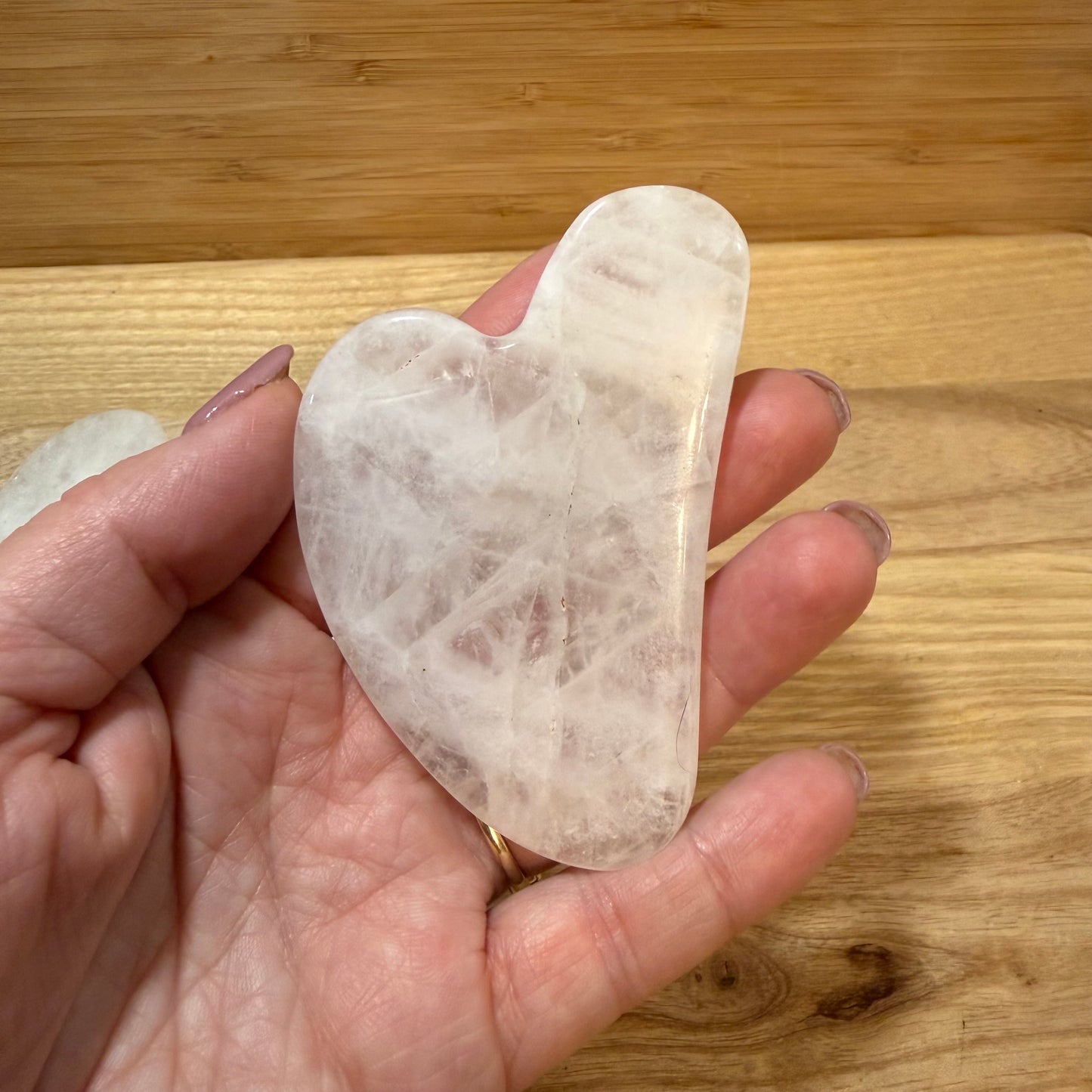 Clear Quartz Gua Sha