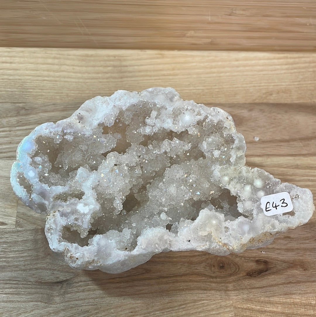 Angel Aura Quartz Geodes - Large/Display Pieces