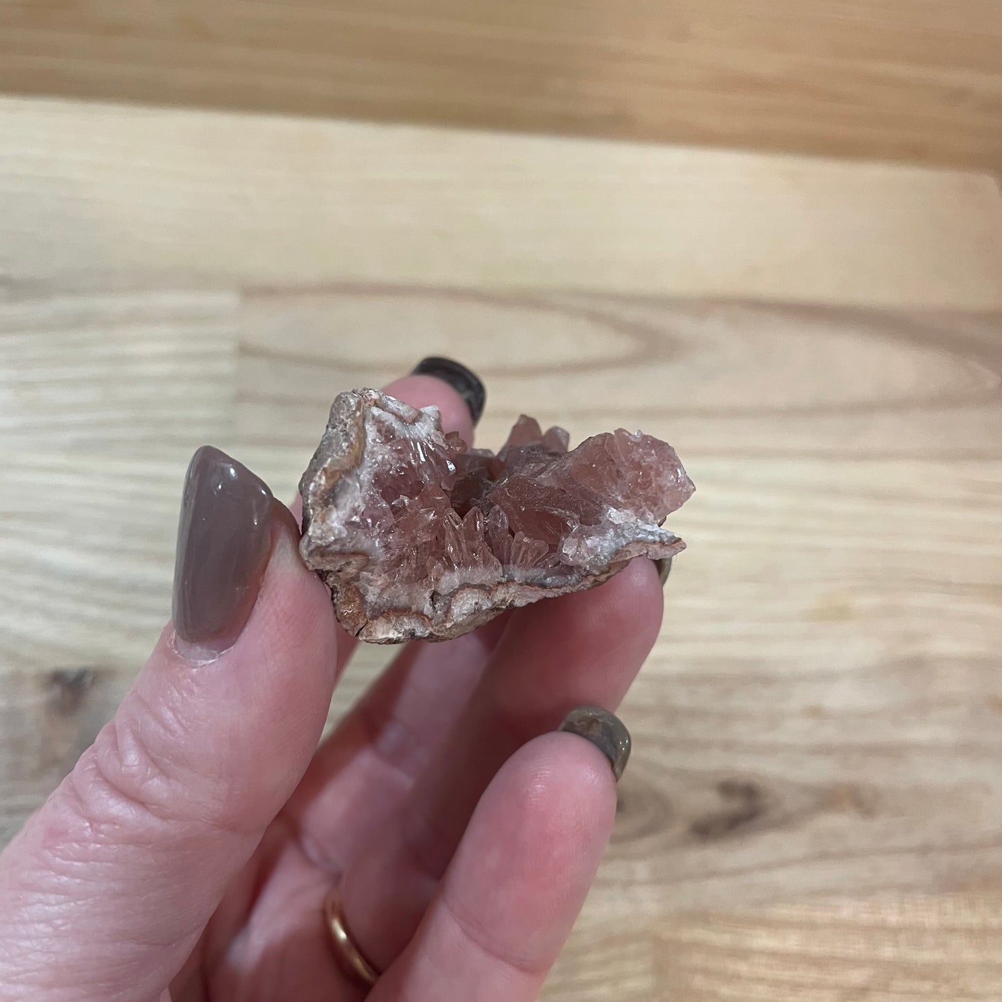 Pink Amethyst Geode 20B