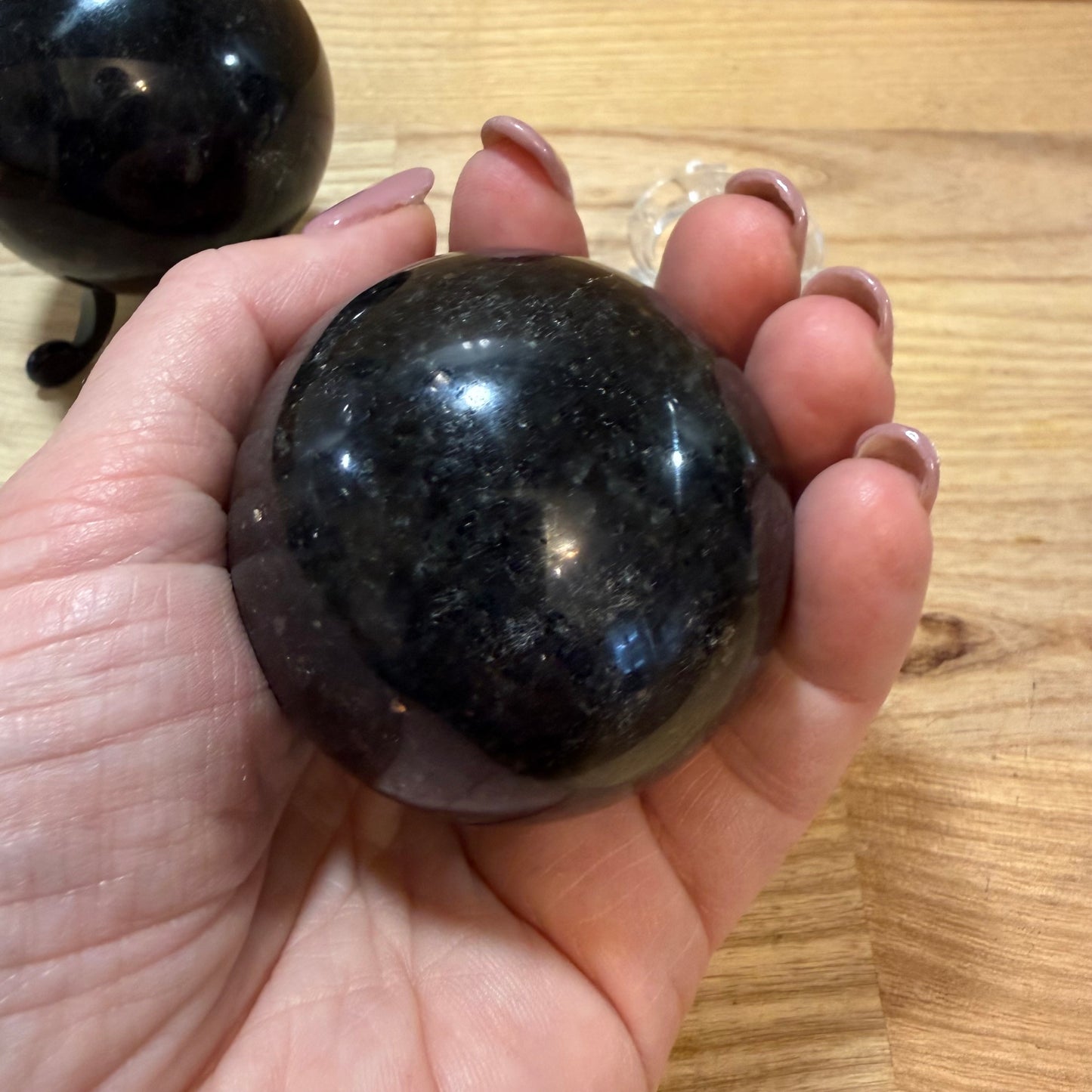 Nuummite Spheres