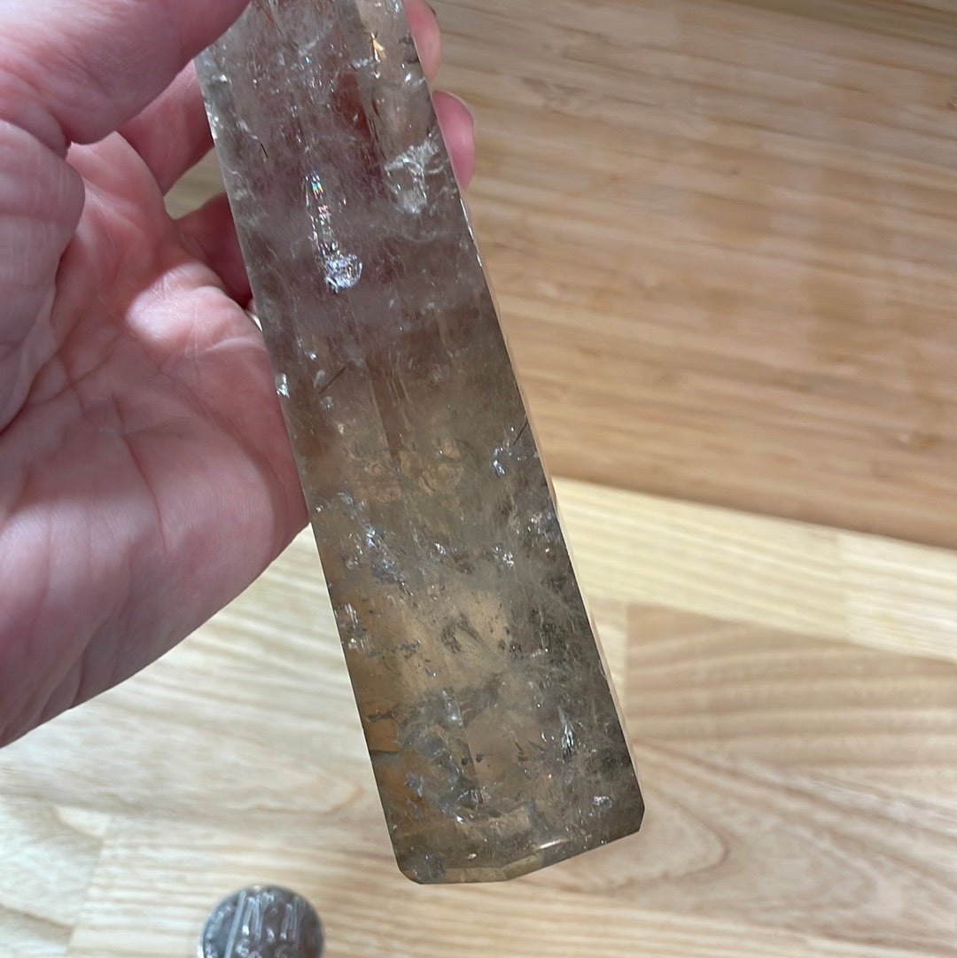 Smokey Quartz Tower