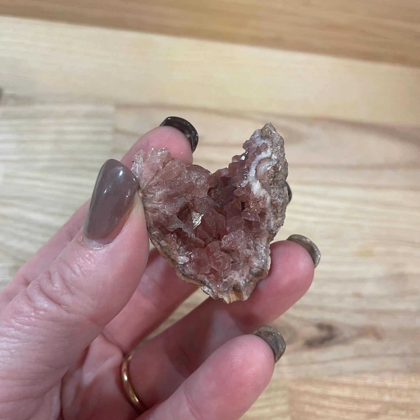 Pink Amethyst Geode 20B