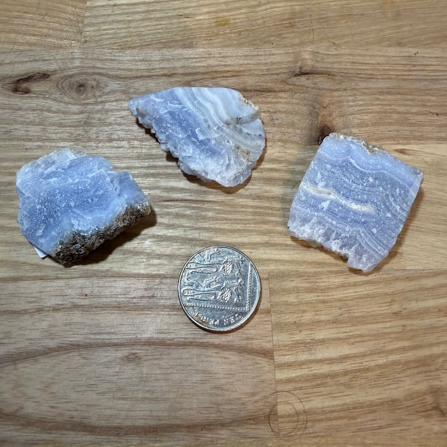 Blue Lace Agate - Raw