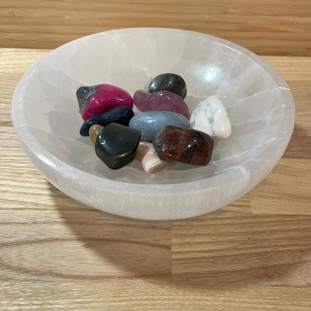 Selenite Bowl 14cm