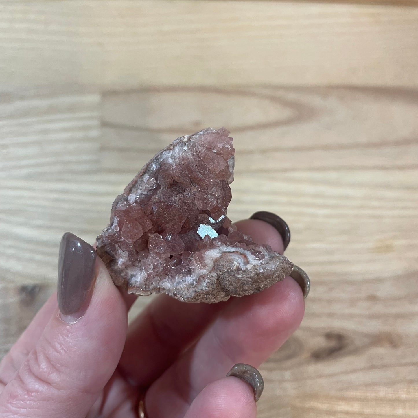 Pink Amethyst Geode 20B