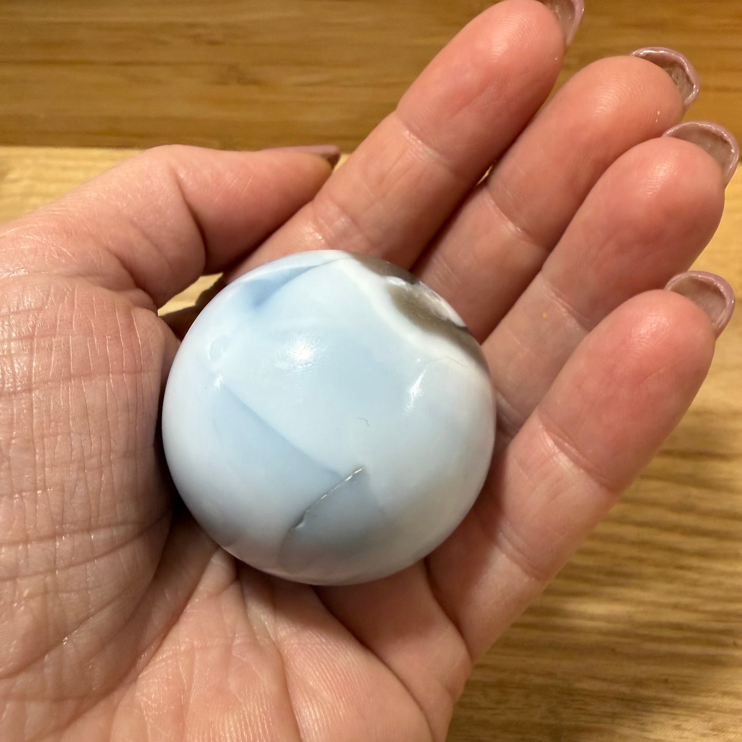 Blue Opal Shapes