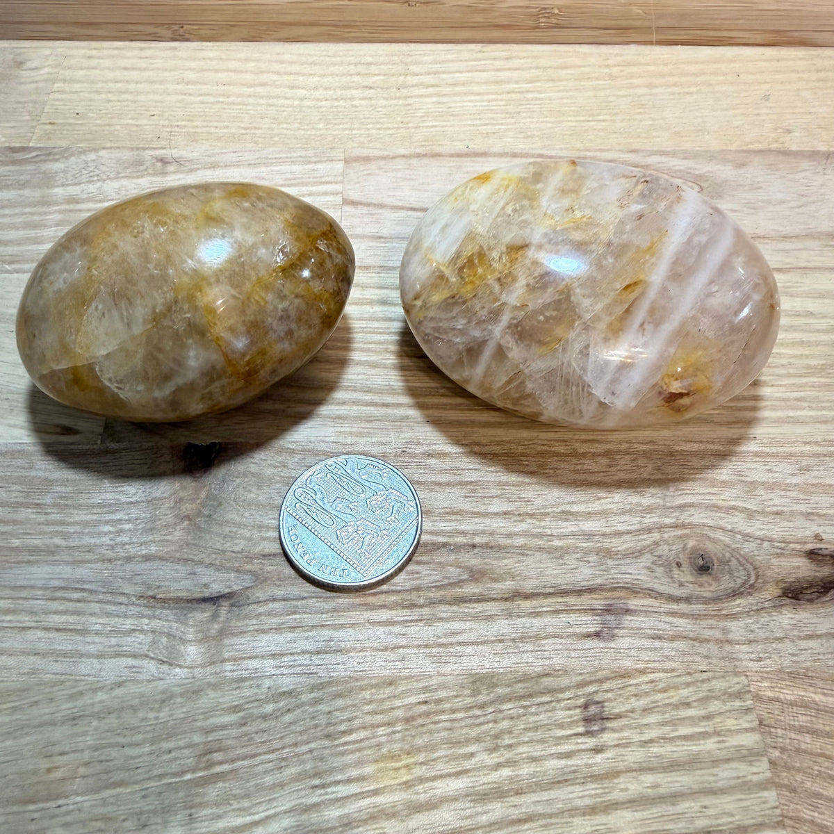 Golden Healer Palmstones