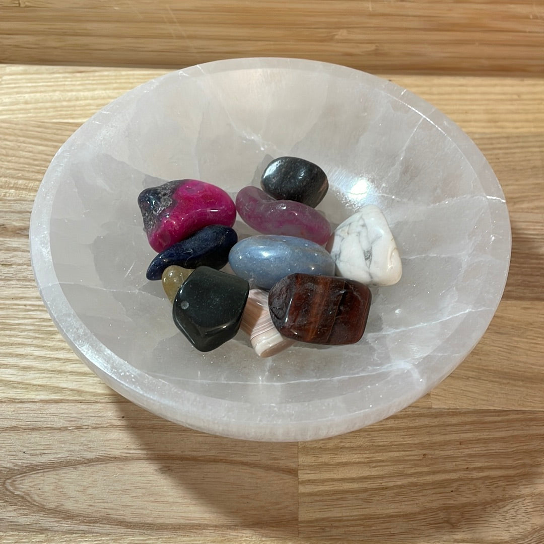 Selenite Bowl 14cm