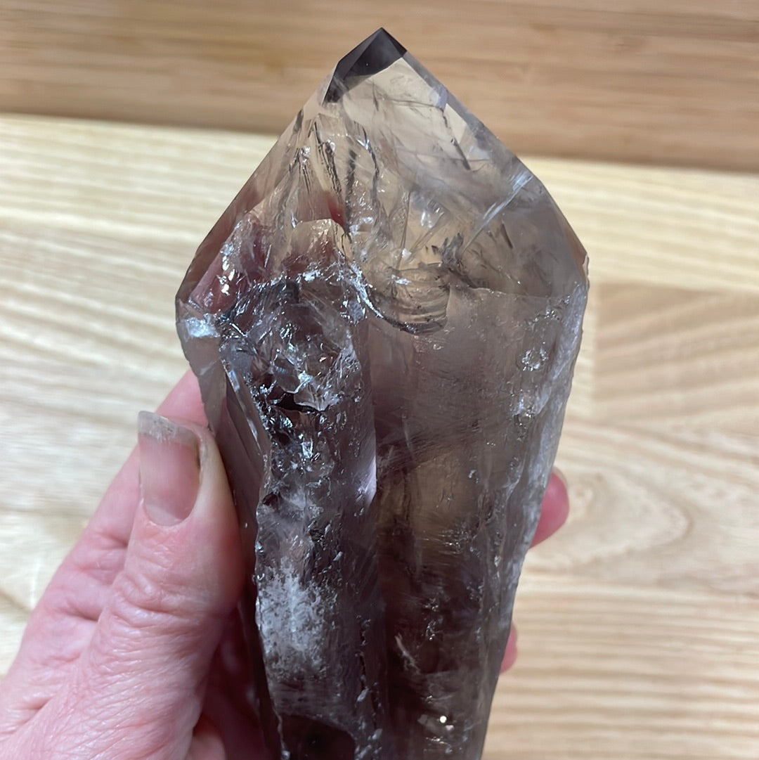 Smokey Amethyst Torch