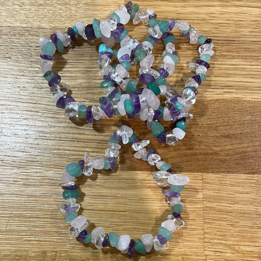 Four Stone Chip Bracelet