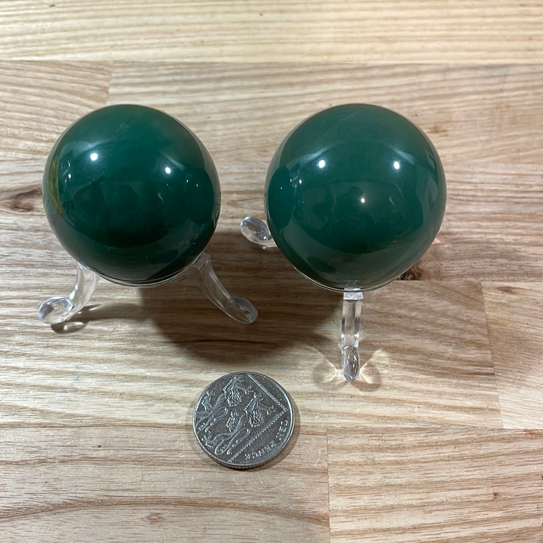 Green Aventurine Spheres