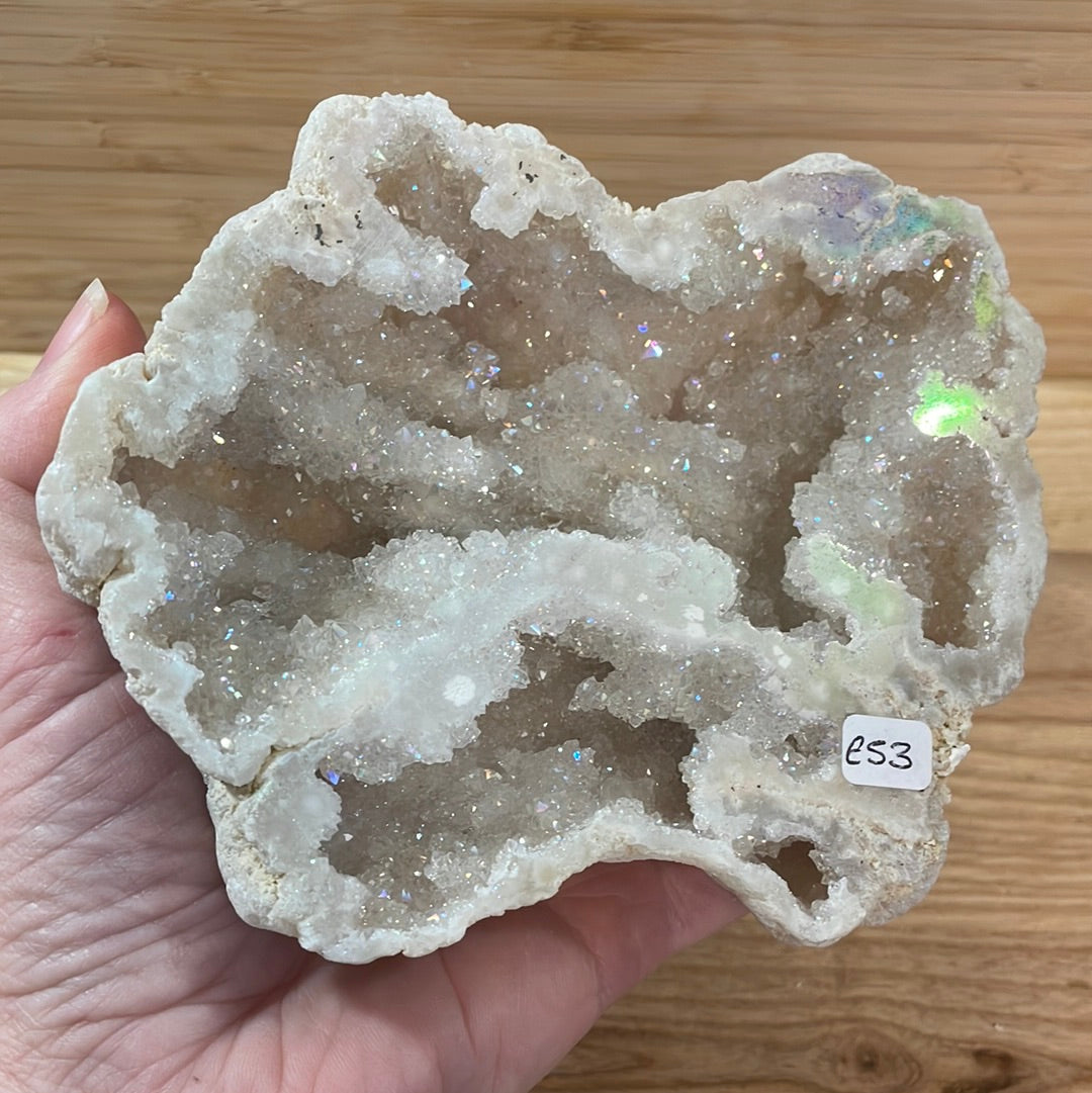 Angel Aura Quartz Geodes - Large/Display Pieces