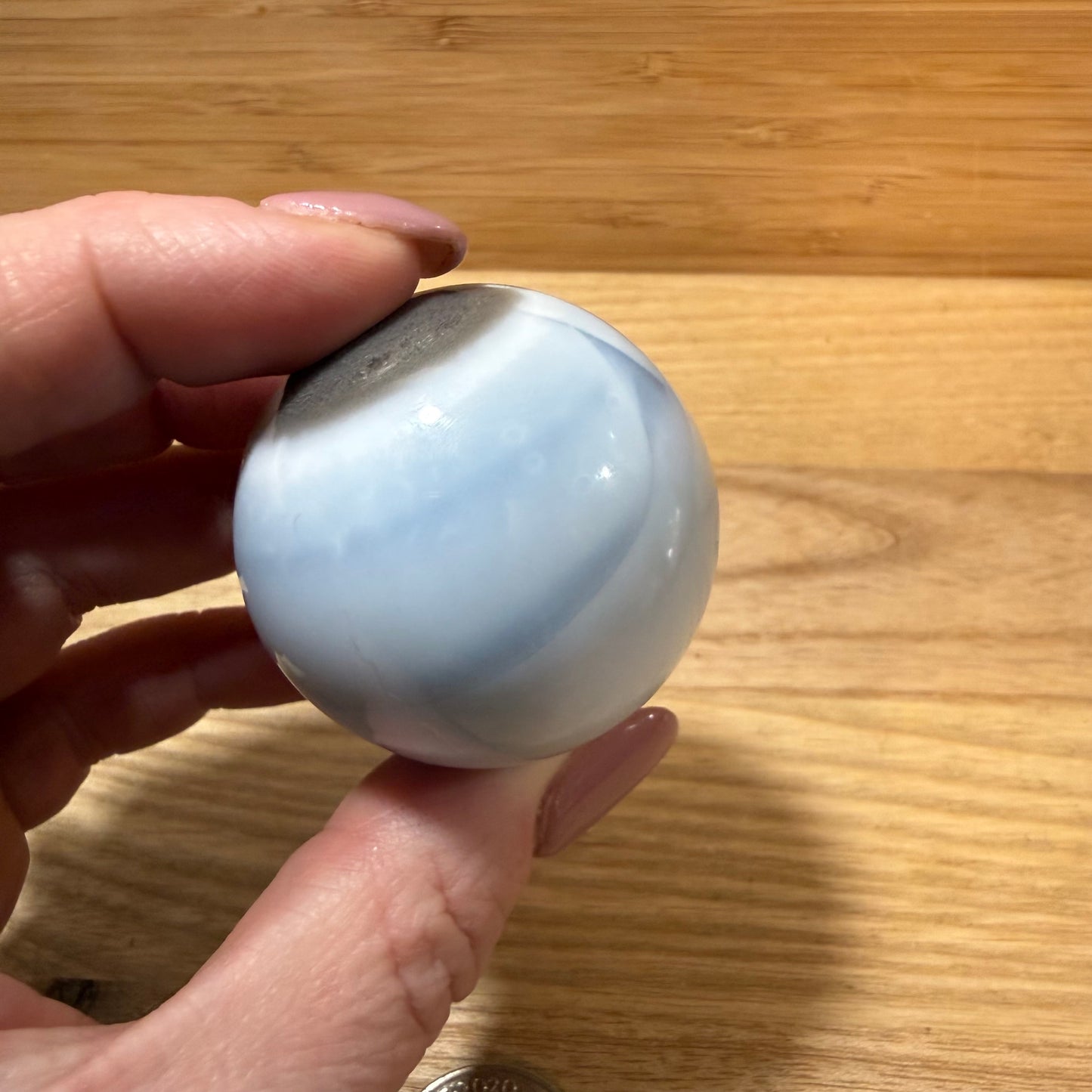 Blue Opal Shapes