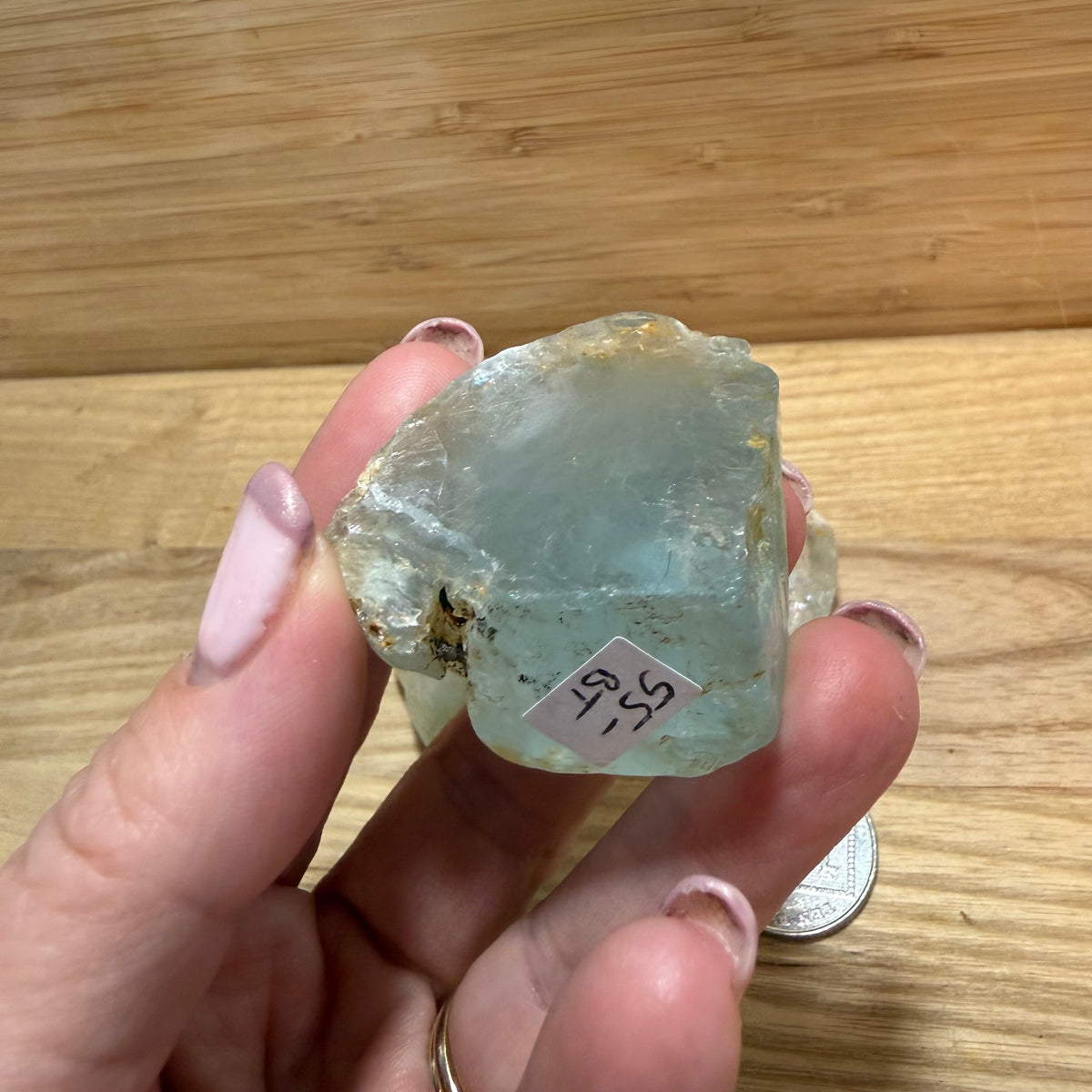 Blue Topaz raw pieces A grade