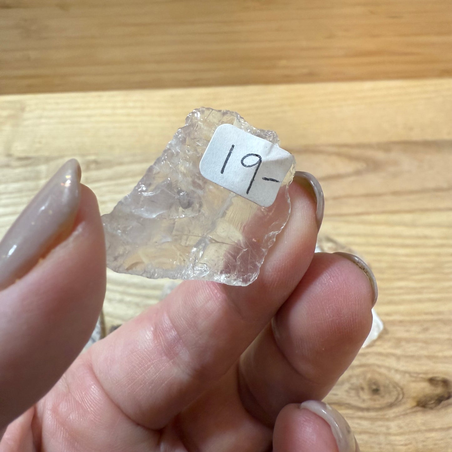 Morganite Raw Gemstones