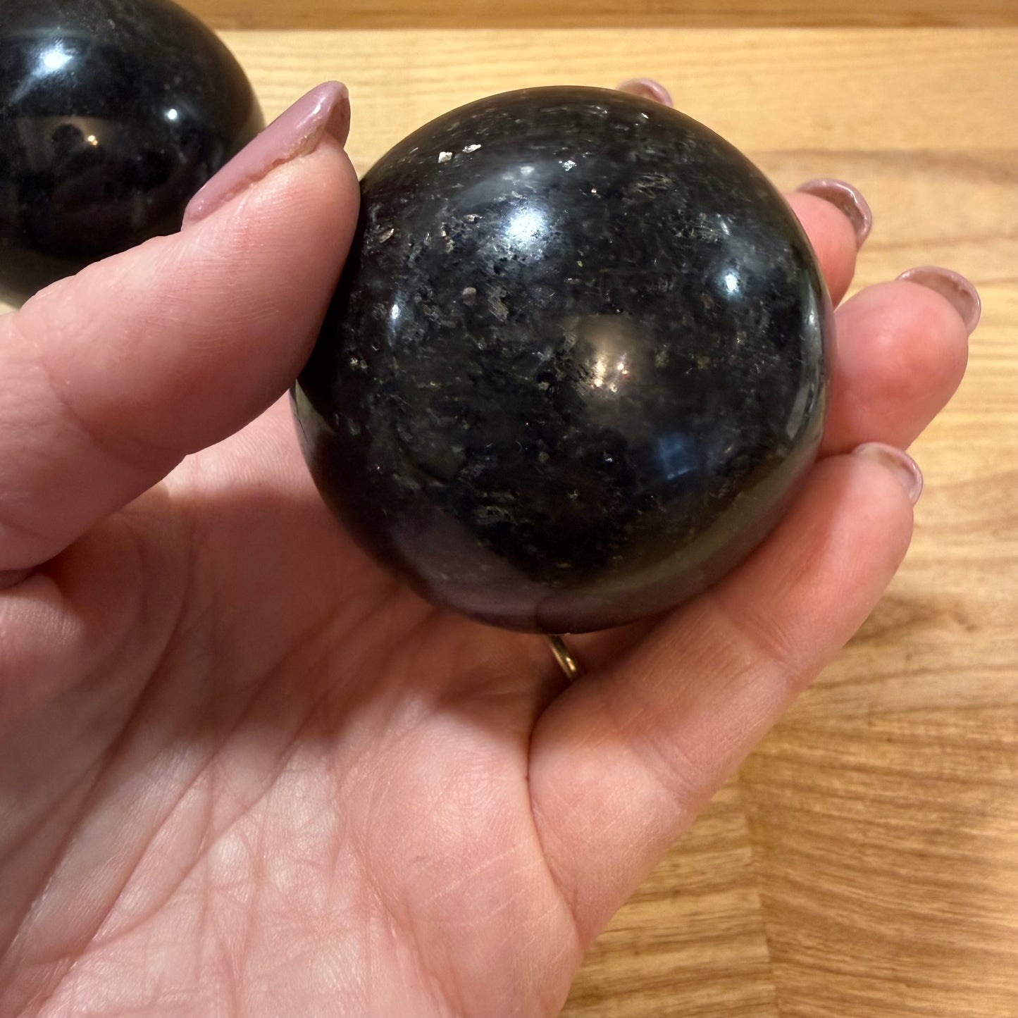 Nuummite Spheres