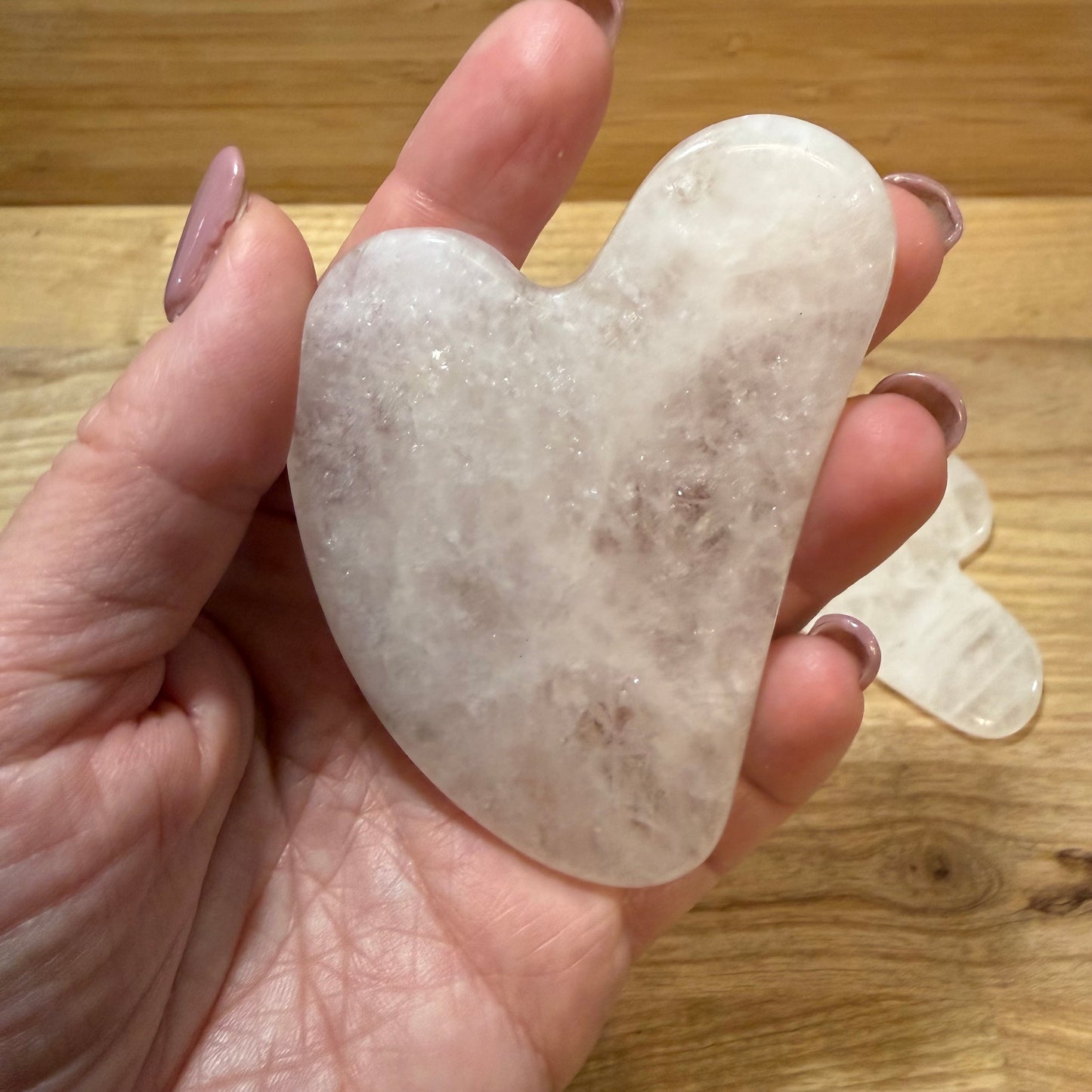 Clear Quartz Gua Sha