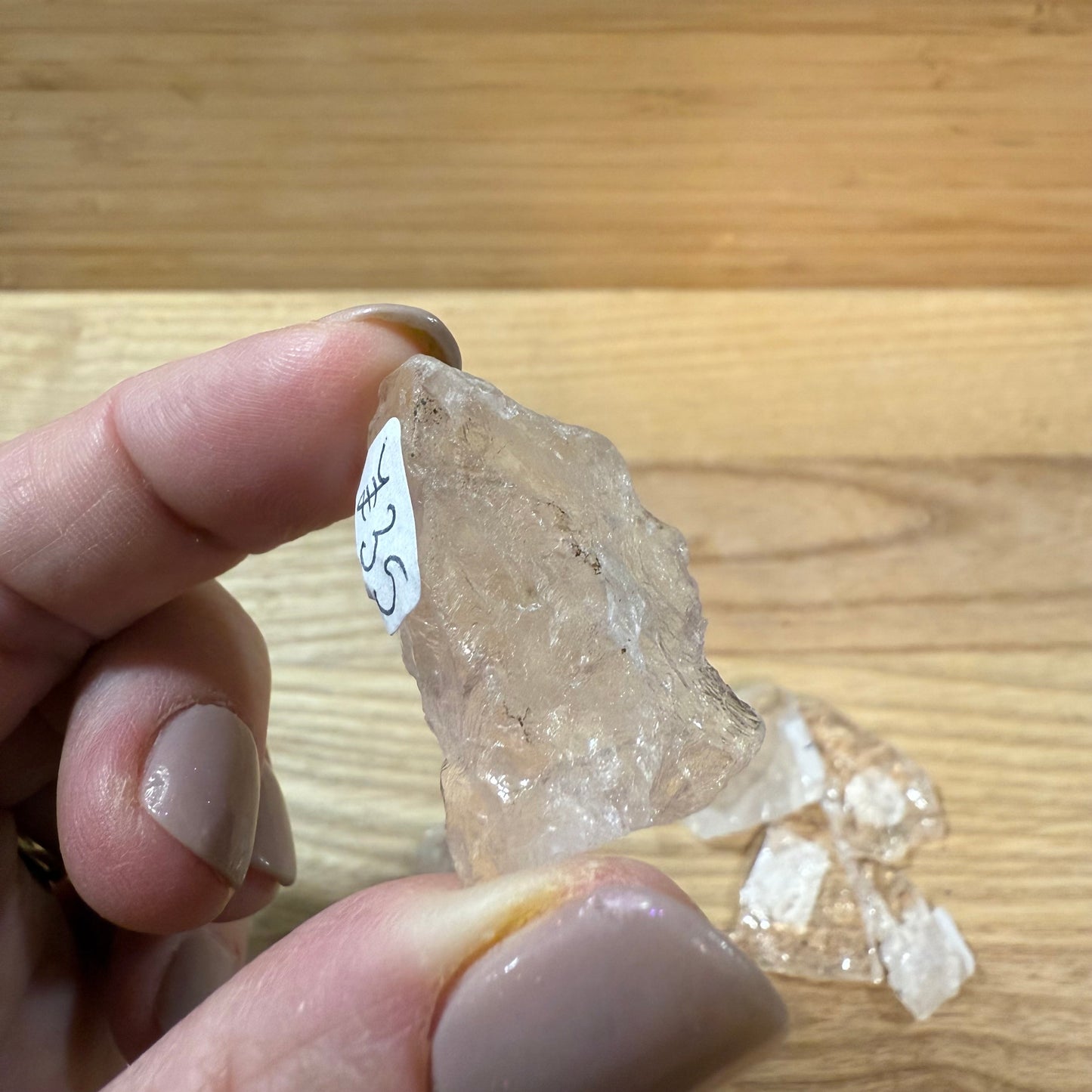 Morganite Raw Gemstones