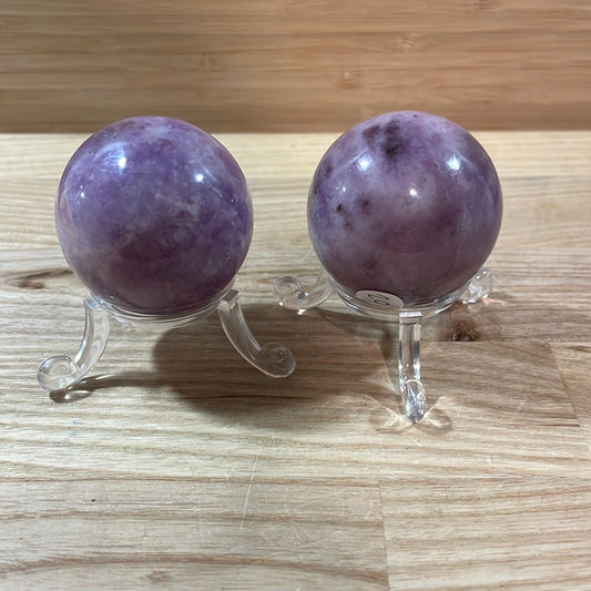 Lepidolite Sphere (Approx 40mm)