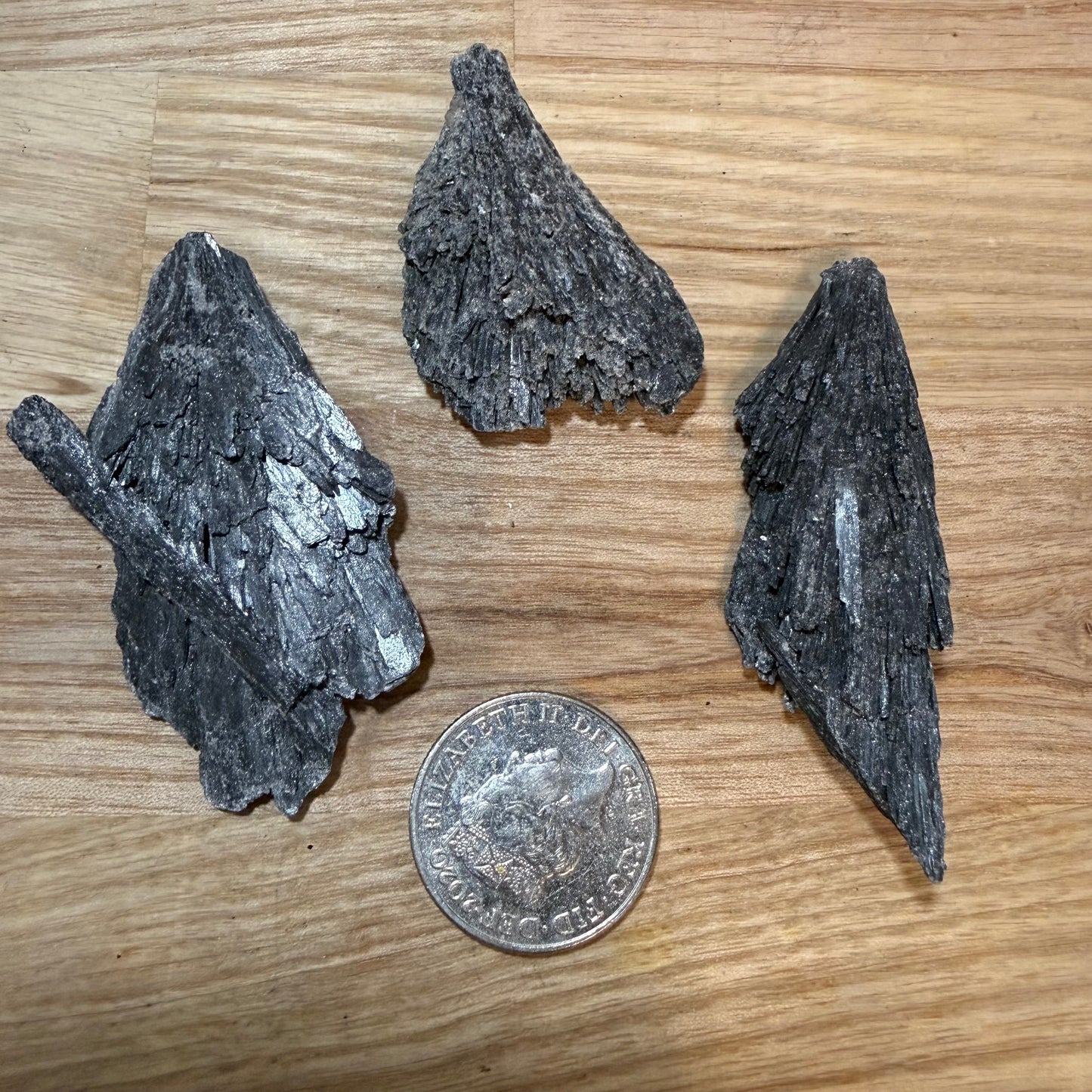Black Kyanite - Raw pieces