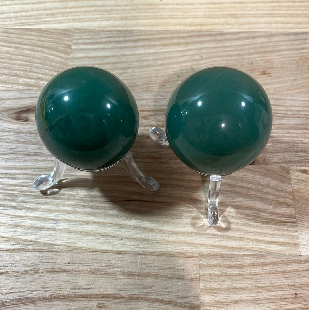 Green Aventurine Spheres