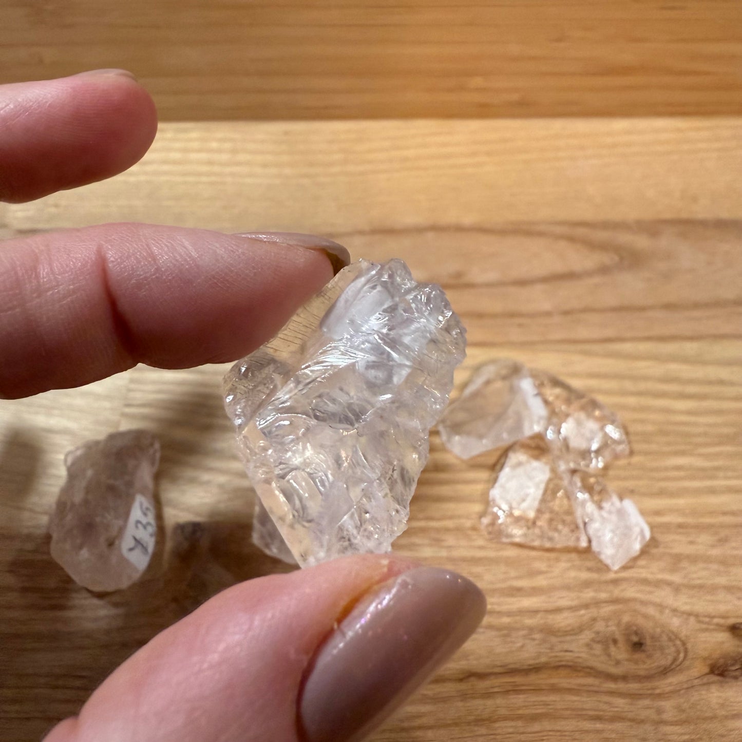 Morganite Raw Gemstones