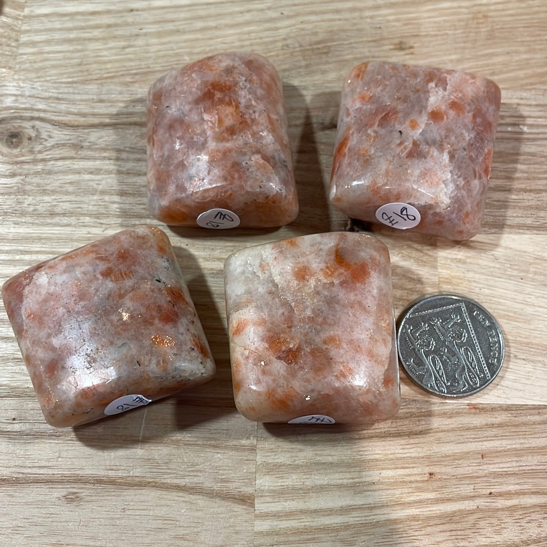 Sunstone A Grade Pebbles/Freeforms