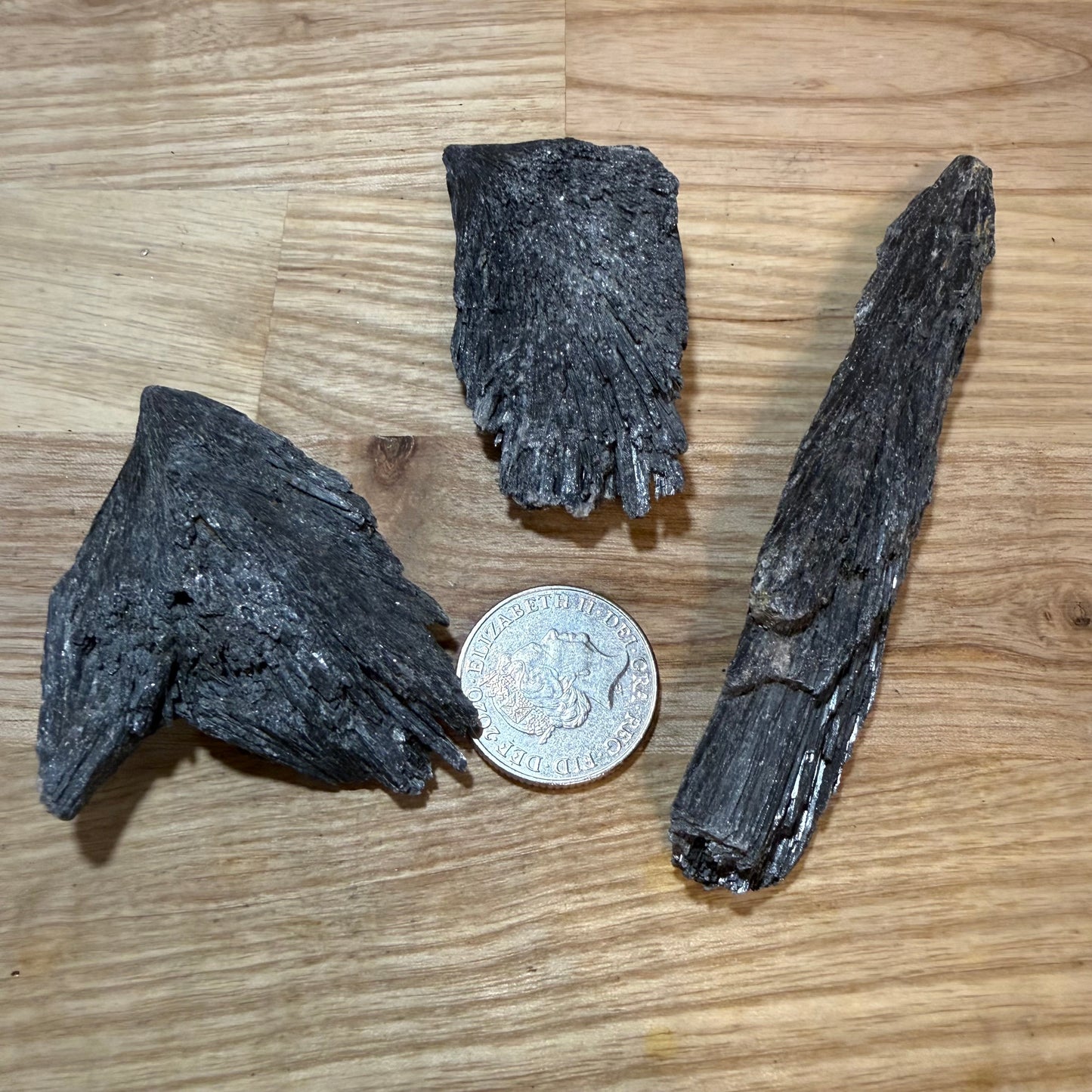 Black Kyanite - Raw pieces