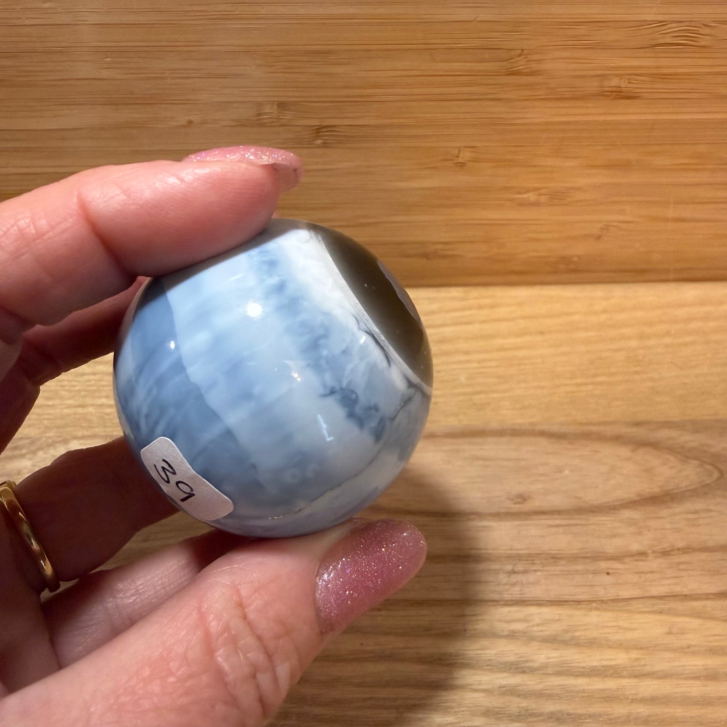 Blue Opal Shapes