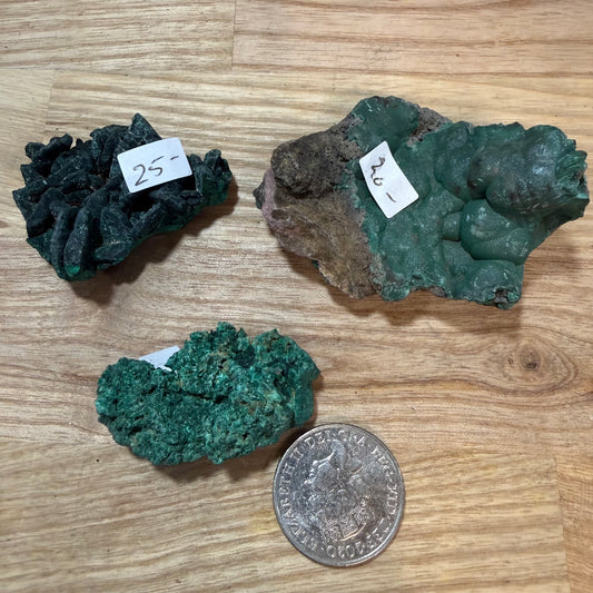 Malachite Raw Pieces